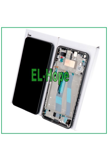 ORIGINALDISPLAY + RAHMEN XIAOMI MI 11 LITE 4G M2101K9AG TOUCHSCREEN SCHWARZ