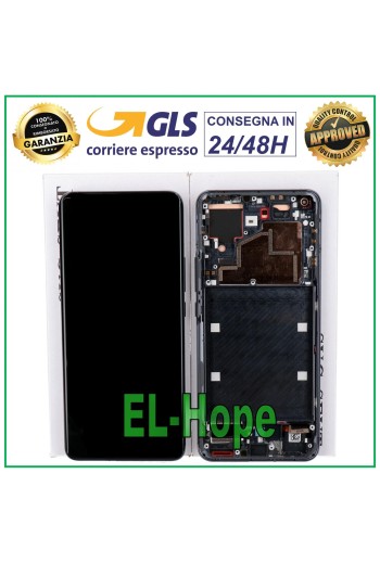 ORIGINAL LCD-DISPLAY + RAHMEN XIAOMI MI 11 5G M2011K2G TOUCH GLAS ANLAUF SCHWARZ