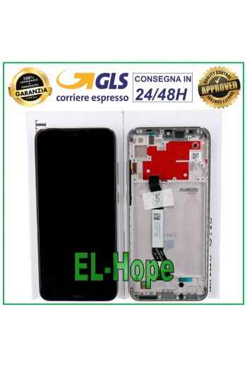 LCD-DISPLAY + ORIGINALRAHMEN XIAOMI REDMI NOTE 8T M1908C3XG TOUCHSCREEN WEISS