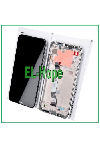LCD-DISPLAY + ORIGINALRAHMEN XIAOMI REDMI NOTE 8T M1908C3XG TOUCHSCREEN WEISS