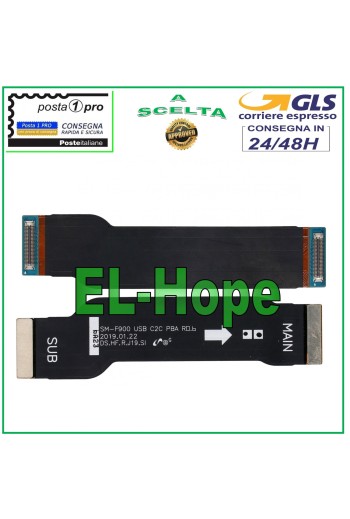 FLACHFLEX-ANSCHLUSS MOTHERBOARD-LADEDOCK SAMSUNG GALAXY FOLD SM-F900 F