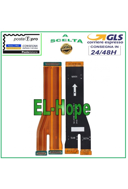 FLACHVERBINDUNG MOTHERBOARD LCD DOCK LADEN SAMSUNG GALAXY A52S SM A528 A528B