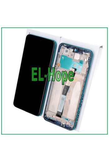 ORIGINAL LCD + TOUCH-DISPLAY XIAOMI REDMI NOTE 9 PRO MAX M2003J6B1I BLAUER RAHMEN