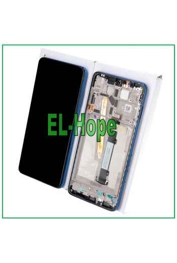 LCD-DISPLAY + ORIGINALRAHMEN XIAOMI POCO X3 M2007J20CG M2007J20CT TOUCH BLAU
