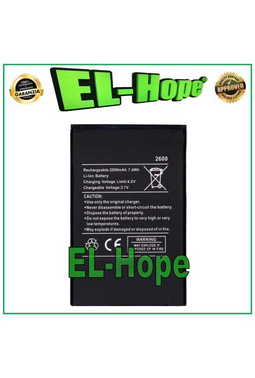 AKKU FÜR WIKO SUNNY 3 / LENNY 1 2 3 / JIMMY / RAINBOW 5030 2000 mAh BATTERIE