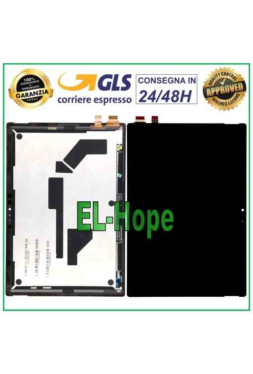 LCD-DISPLAY FÜR MICROSOFT SURFACE PRO 7 1866 VERS 01 TOUCHSCREEN-MONITORGLAS LCD-DISPLAY FÜR MICROSOFT SURFACE PRO 7 1866 VERS 01 TOUCHSCREEN-MONITORGLAS