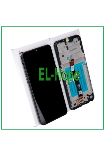 ORIGINALRAHMEN LCD-DISPLAY SAMSUNG GALAXY A22 5G 2021 SM-A226 TOUCHSCREEN SCHWARZ