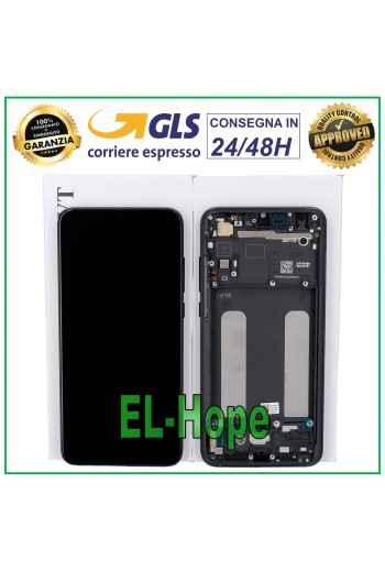 ORIGINAL LCD-DISPLAY + RAHMEN XIAOMI MI 9 LITE M1904F3BG TOUCHSCREEN SCHWARZES GLAS