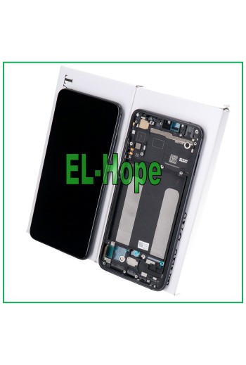 ORIGINAL LCD-DISPLAY + RAHMEN XIAOMI MI 9 LITE M1904F3BG TOUCHSCREEN SCHWARZES GLAS