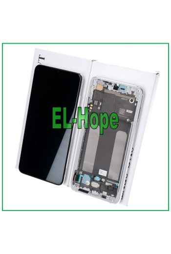 ORIGINAL LCD-DISPLAYRAHMEN XIAOMI MI 9 LITE M1904F3BG TOUCHSCREEN WEISSES GLAS