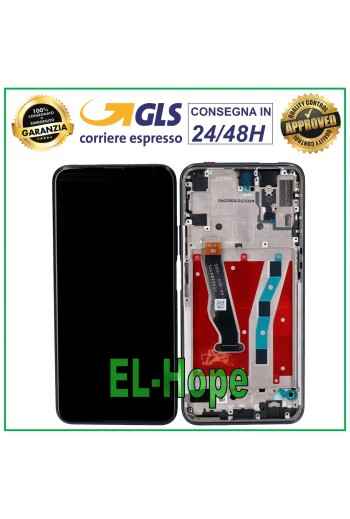 LCD-DISPLAYRAHMEN FÜR HUAWEI P SMART PRO STK-L21 TOUCHSCREEN-MONITORGLAS SCHWARZ