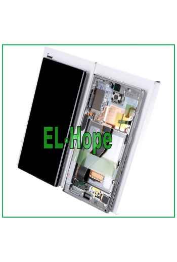 ORIGINAL LCD-DISPLAY SAMSUNG GALAXY NOTE 10 PLUS SM N975 N976 TOUCH GLOW SILBER