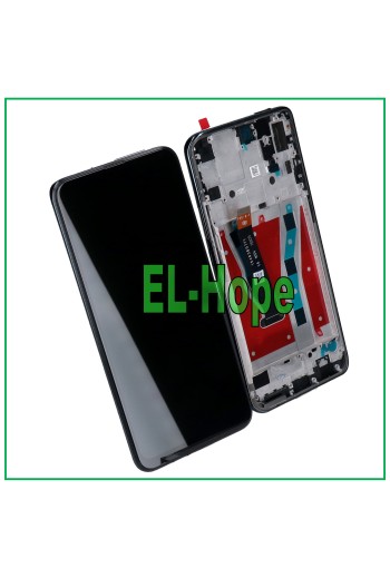 LCD-DISPLAYRAHMEN FÜR HUAWEI P SMART Z STK-LX1 STK-LX2 STK-L21 TOUCHGLAS SCHWARZ