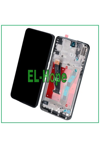LCD-DISPLAYRAHMEN FÜR HUAWEI P SMART Z STK-LX1 STK-LX2 STK-L21 TOUCHGLAS SCHWARZ
