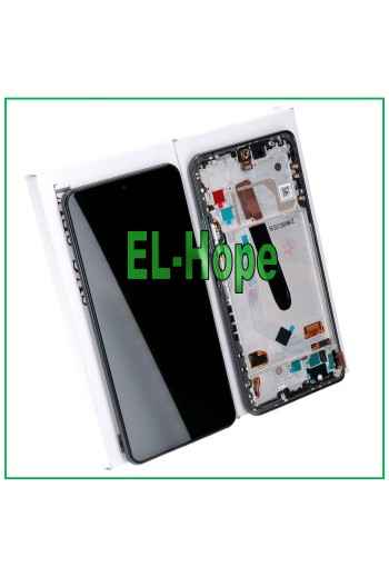 100 % ORIGINAL LCD-DISPLAY + RAHMEN XIAOMI MI 11i TOUCHSCREEN SCHWARZER GLASBILDSCHIRM
