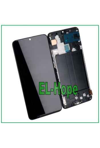 LCD-DISPLAY + TFT-RAHMEN FÜR SAMSUNG GALAXY A70 SM-A705 F TOUCHSCREEN-GLAS 