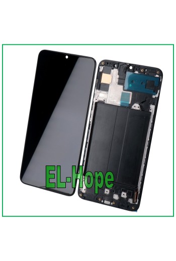 LCD-DISPLAY + TFT-RAHMEN FÜR SAMSUNG GALAXY A70 SM-A705 F TOUCHSCREEN-GLAS 