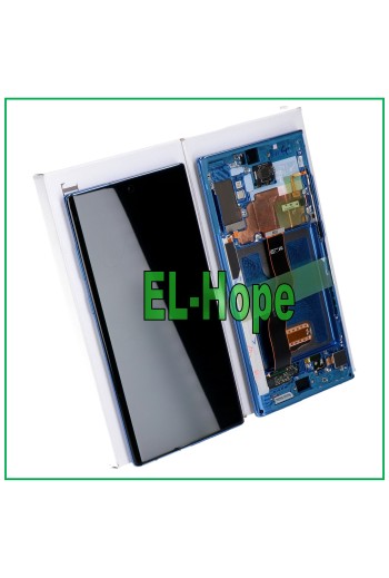 ORIGINAL LCD-DISPLAY SAMSUNG GALAXY NOTE 10 PLUS SM N975 N976 TOUCHSCREEN BLAU