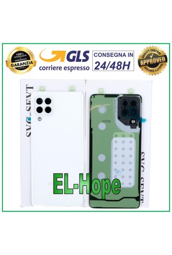 ORIGINAL SAMSUNG GALAXY A22 SM-A225 BATTERIEABDECKUNG WEISS RÜCKSEITE