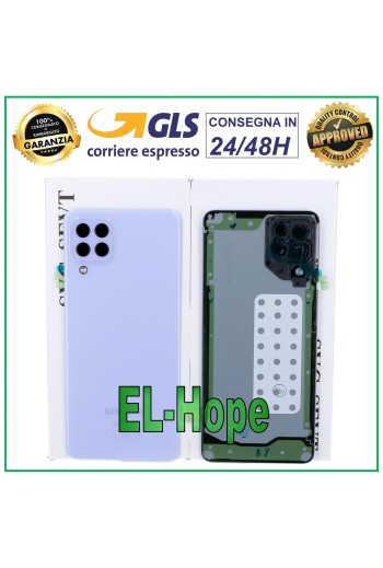 ORIGINAL SAMSUNG GALAXY A22 SM-A225 F BATTERIEABDECKUNG LILA RÜCKSEITE