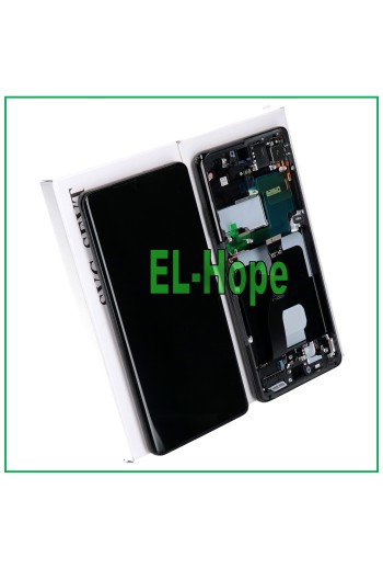 100 % ORIGINAL LCD-DISPLAYRAHMEN SAMSUNG GALAXY S21 ULTRA SM-G998 TOUCH SCHWARZ