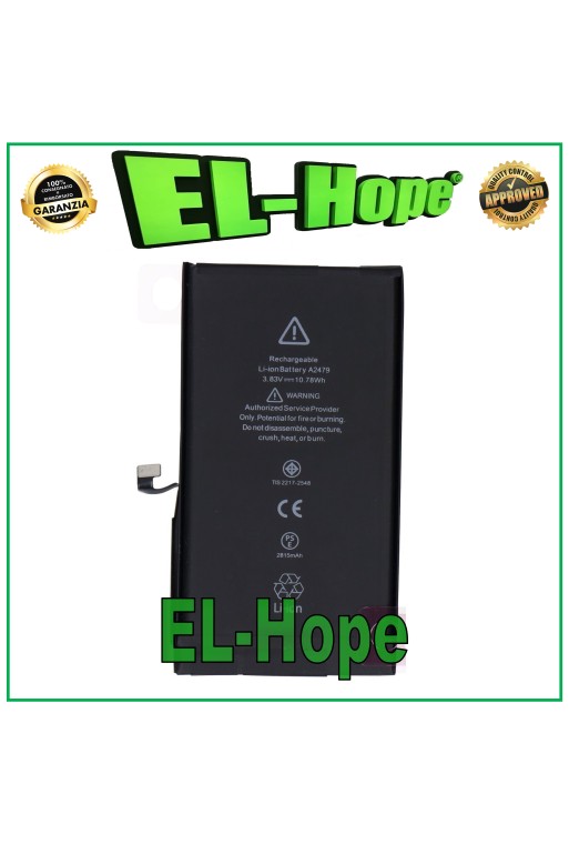 ERSATZAKKU FÜR IPHONE 12 / 12 PRO A2479 2815 mAh 4,45 V