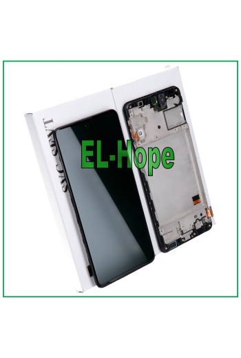 ORIGINAL LCD-DISPLAY + RAHMEN SAMSUNG GALAXY M31S SM M317 F/FN TOUCHSCREEN SCHWARZ