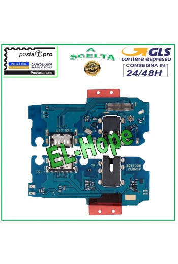 LADEANSCHLUSS SAMSUNG GALAXY M12 2021 SM-M127 + MIKROFON TYP C LADEN