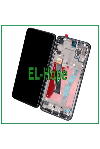 LCD-DISPLAYRAHMEN FÜR HONOR 9X PRO HLK-L41 L42 TOUCHSCREEN-MONITOR SCHWARZES GLAS
