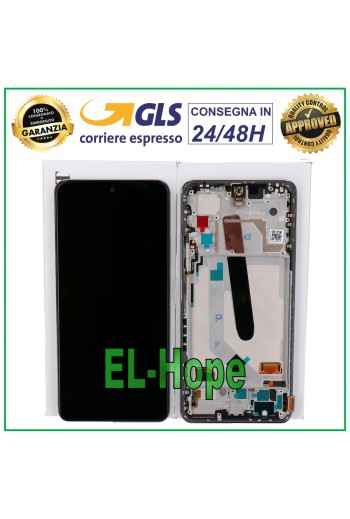 ORIGINAL LCD-DISPLAY + RAHMEN XIAOMI MI 11 PRO TOUCHSCREEN WEISSER GLASBILDSCHIRM