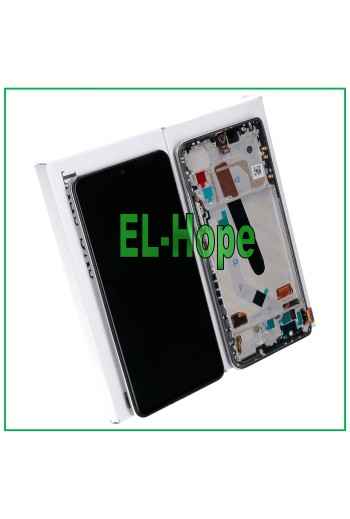 ORIGINAL LCD-DISPLAY + RAHMEN XIAOMI MI 11 PRO TOUCHSCREEN WEISSER GLASBILDSCHIRM