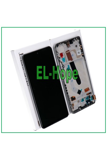 ORIGINAL LCD-DISPLAYRAHMEN XIAOMI POCO F3 M2012K11AG TOUCHSCREEN-GLAS WEISS
