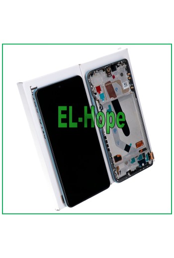 ORIGINAL LCD-DISPLAY + RAHMEN XIAOMI POCO F3 M2012K11AG TOUCHSCREEN GLAS BLAU