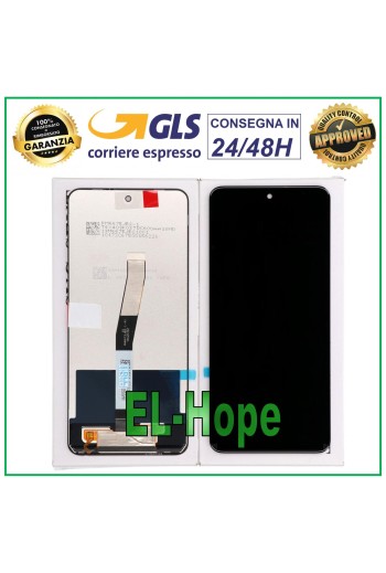 LCD-DISPLAY + TOUCH PARI ORIGINALSERVICE XIAOMI REDMI NOTE 10 LITE SCHWARZES GLAS