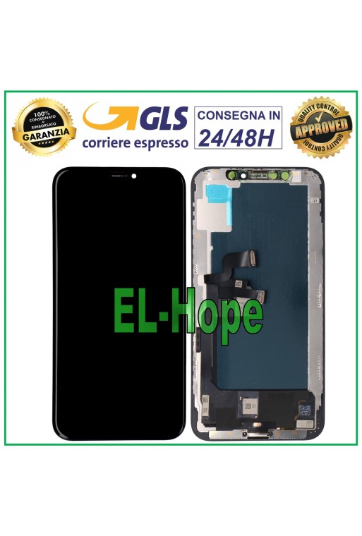 ORIGINAL EQUAL OLED LCD DISPLAY FÜR APPLE IPHONE XS TOUCHSCREEN GLASBILDSCHIRM