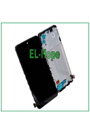 OLED-LCD-DISPLAY + RAHMEN FÜR XIAOMI REDMI NOTE 10 M2101K7AI / 7AG TOUCH-GLAS