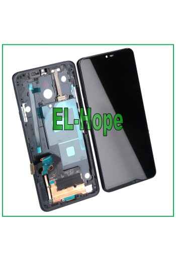 LCD-DISPLAYRAHMEN FÜR LG G7 THINQ LMG710 LMW EMW TOUCHSCREEN MONTIERTER BILDSCHIRM