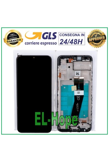 ORIGINAL LCD DISPLAY SERVICE RAHMEN SAMSUNG GALAXY A03S SM-A037G TOUCHSCREEN