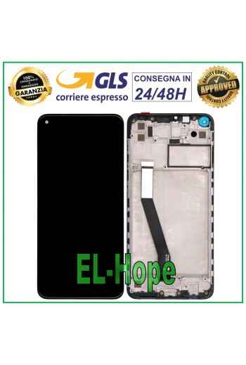 LCD-DISPLAYRAHMEN FÜR XIAOMI REDMI NOTE 9 / 10X 4G M2003J15SG TOUCHSCREEN-GLAS