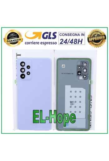ORIGINAL SAMSUNG GALAXY A52 SM-A526B BATTERIEABDECKUNG LILA RÜCKSEITE