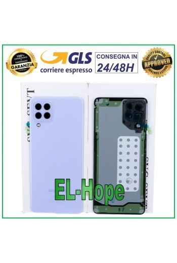 ORIGINAL SAMSUNG GALAXY A22 SM-A225 4G RÜCKSEITE GLAS LILA