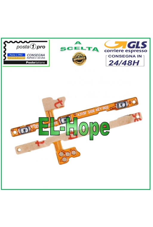 FLACHE SEITENTASTEN LAUTSTÄRKERUFEL EIN-TASTE SAMSUNG GALAXY A31 SM A315 FLACHE SEITENTASTEN LAUTSTÄRKERUFEL EIN-TASTE SAMSUNG GALAXY A31 SM A315