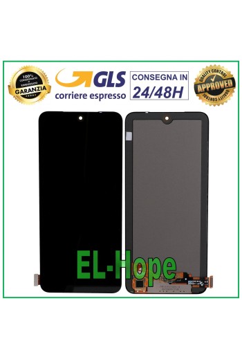 OLED-LCD-DISPLAY FÜR XIAOMI REDMI NOTE 10S 4G M2101K7BNY TOUCHSCREEN SCHWARZES GLAS