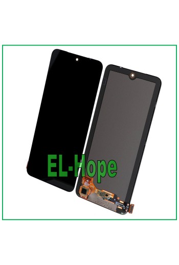 OLED-LCD-DISPLAY FÜR XIAOMI REDMI NOTE 10S 4G M2101K7BNY TOUCHSCREEN SCHWARZES GLAS