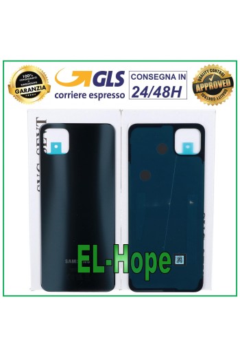 ORIGINAL SAMSUNG GALAXY A22 5G SM-A226 RÜCKSEITE BATTERIEABDECKUNG SCHWARZ
