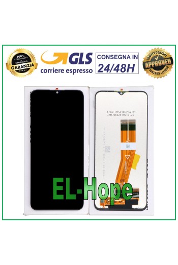 LCD-DISPLAY WIE ORIGINAL SERVICE SAMSUNG GALAXY A02S SM-A025G TOUCHSCREEN