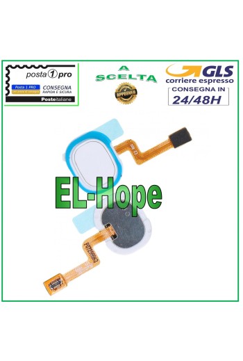 HOME-TASTE FINGERABDRUCK SAMSUNG GALAXY A21S SM A217 F/FN FINGERABDRUCKSENSOR WEISS