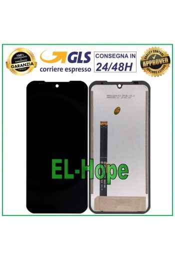 LCD-DISPLAY FÜR DOOGEE S86 / S86 PRO TOUCHSCREEN-GLASMONITOR MONTIERT SCHWARZ