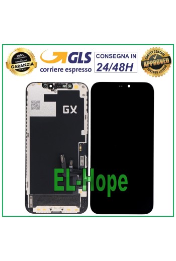 OLED-LCD-DISPLAY FÜR APPLE IPHONE 12 /12 PRO TOUCHSCREEN-GLAS GX ORIGINAL