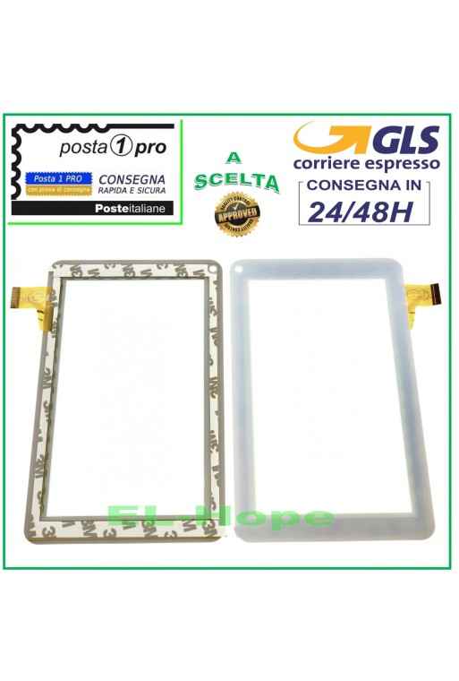 TOUCHSCREEN-GLAS TechMade RK788 DIGITIZER ORIGINAL WEISS TOUCHSCREEN-GLAS TechMade RK788 DIGITIZER ORIGINAL WEISS